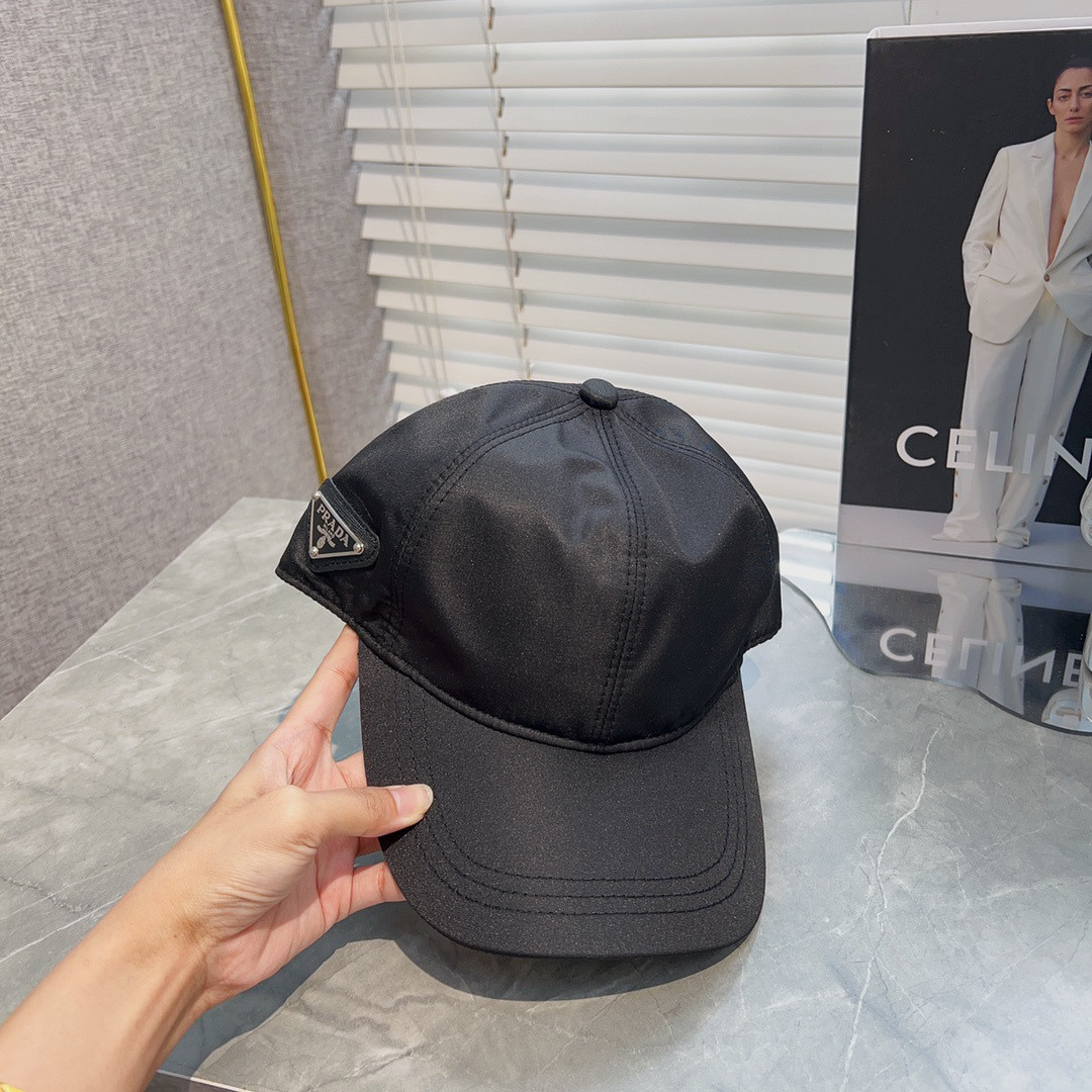 Pra*a re-nylon baseball cap