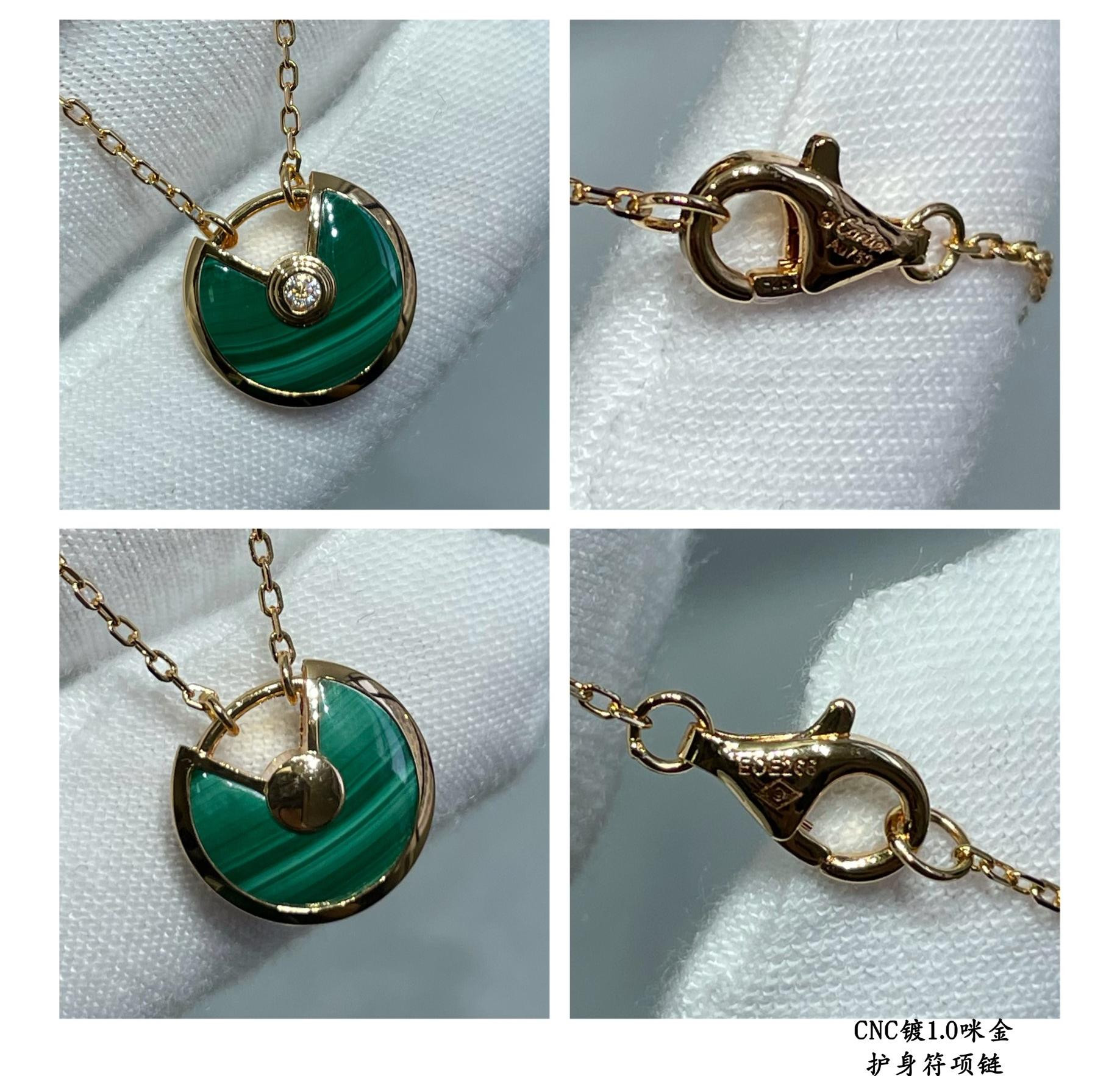 Ca*t*er amulet necklace