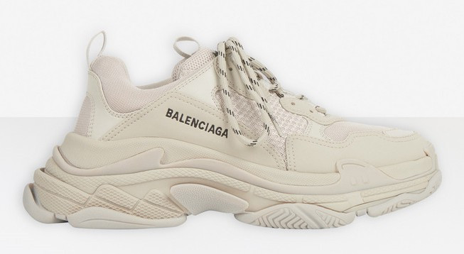 Balenciga Triple S Street Style Leather