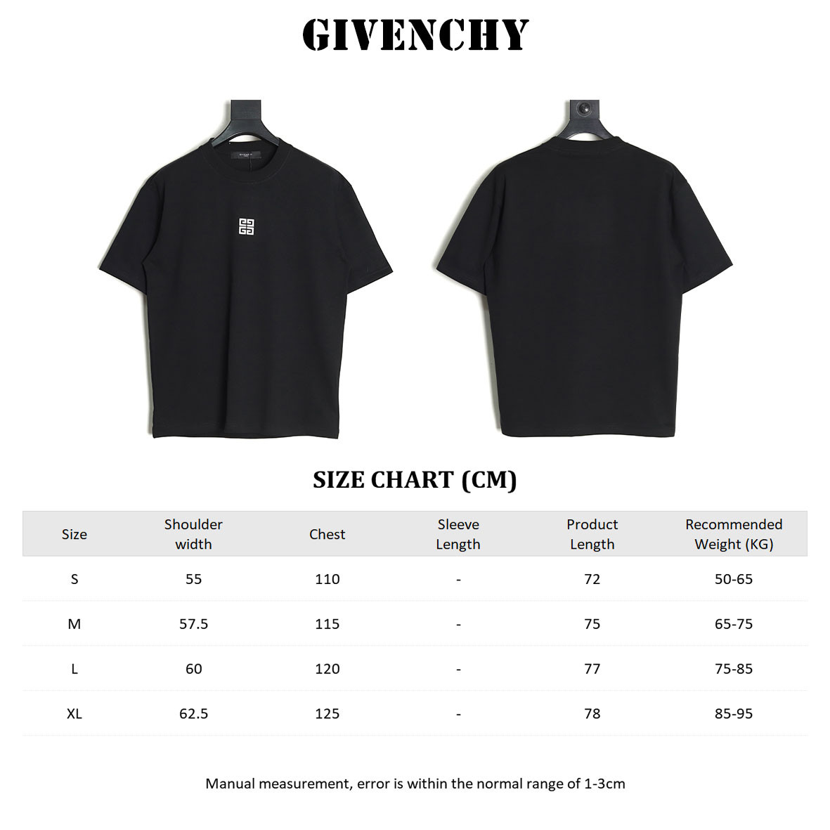 Givenchy 25SS Short-sleeved T-shirt