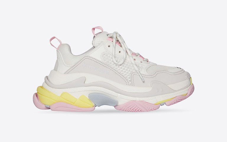 Balenciga Triple S Sneaker White Multi