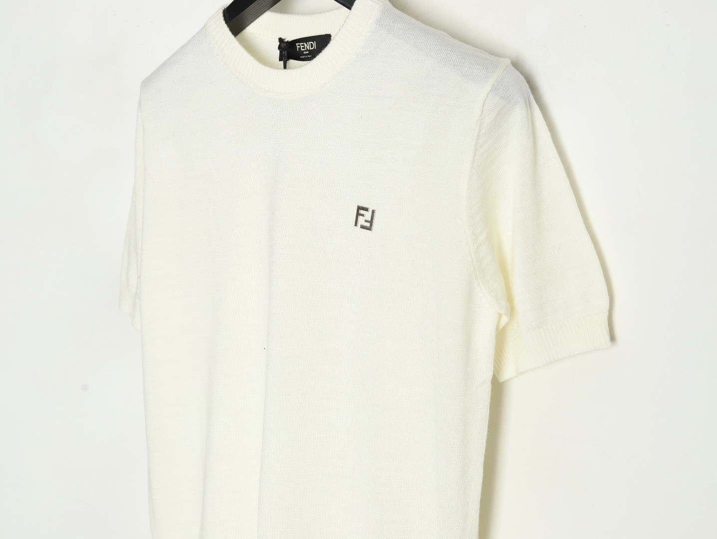F**di fd knitting short-sleeved