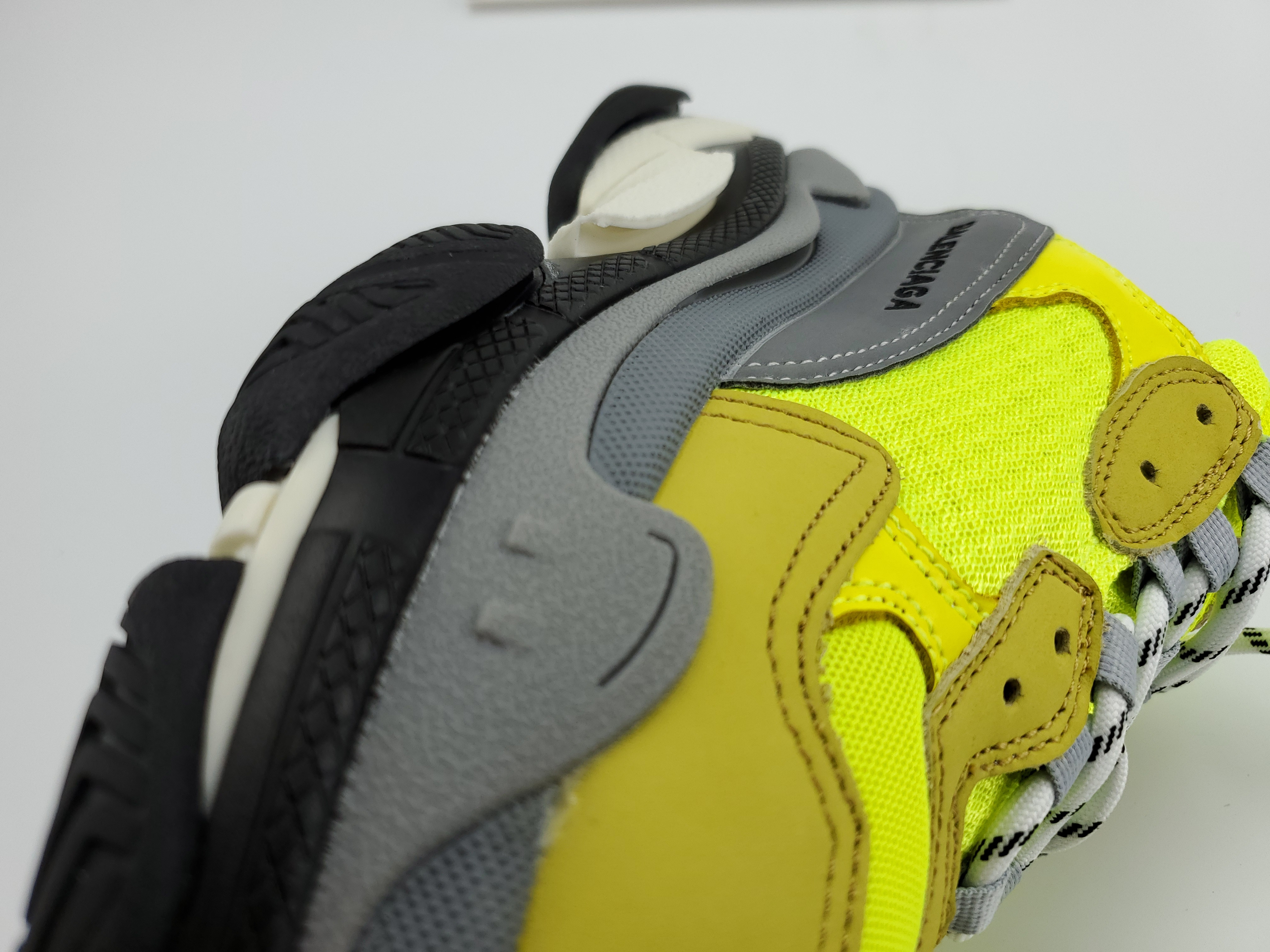 Balenciga Triple S Yellow Fluo