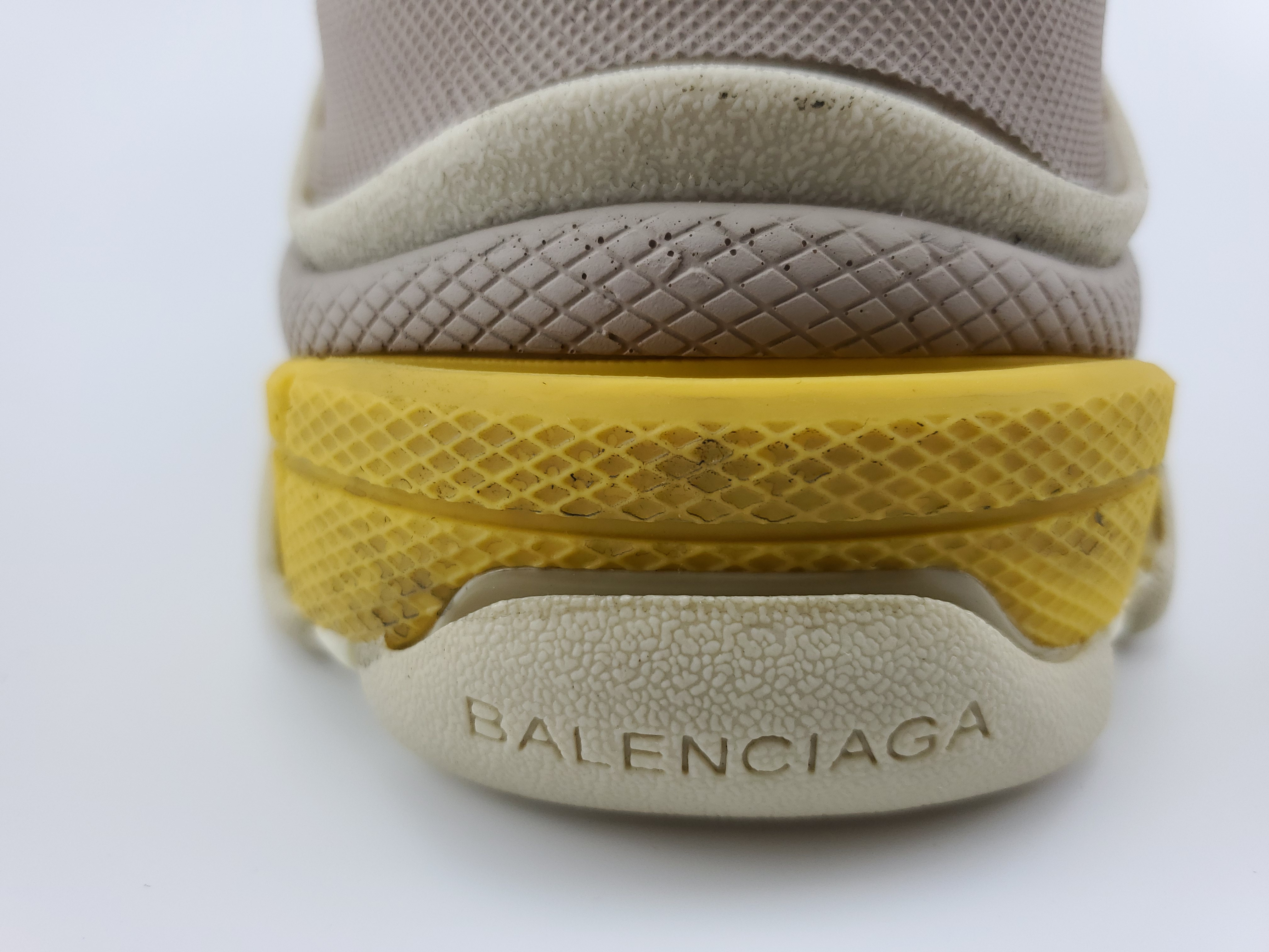 Balenciga Triple S Beige Green Yellow (2018 Reissue)