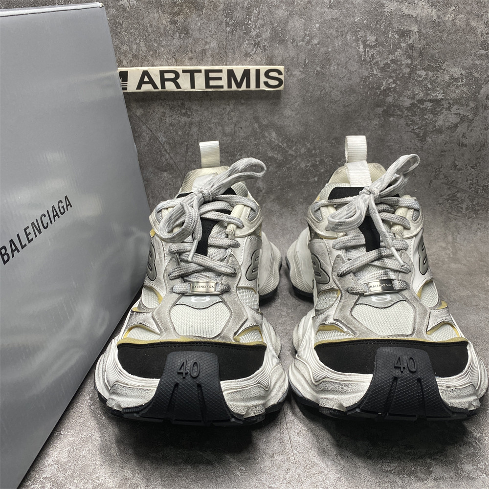 Balenciga Cargo Sneaker white Grey