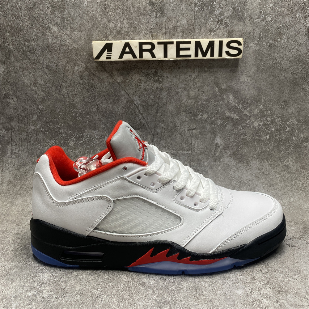 AIR JORDAN 5 LOW GOLF 'FIRE RED'