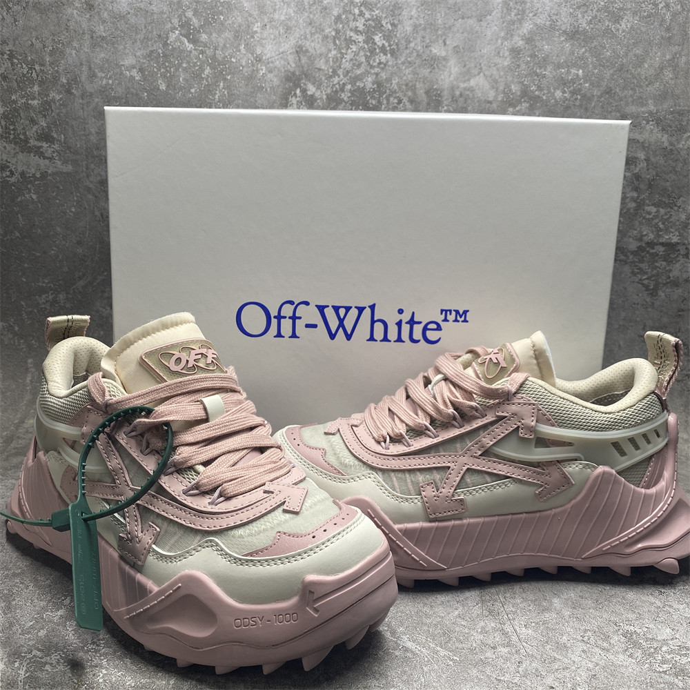 OFF-WHITE ODSY-1000 Beige Pink