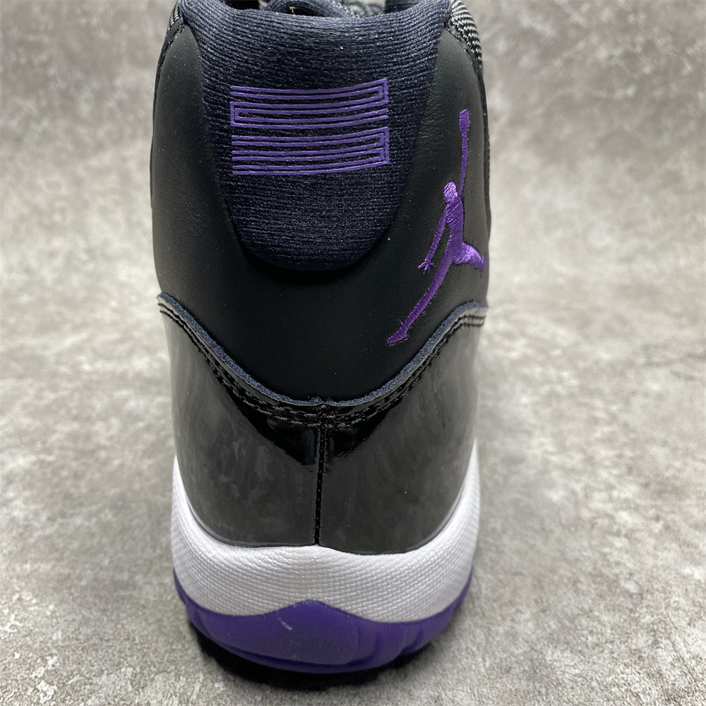 Jordan 11 Retro black purple