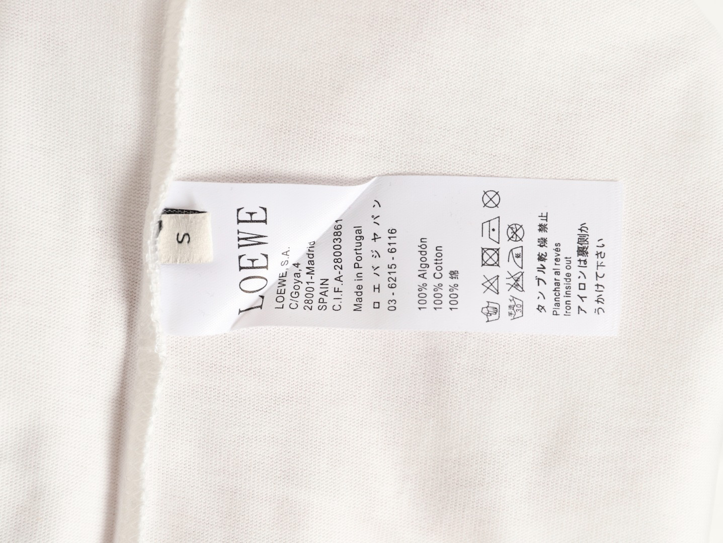 L0ew* 25ss short-sleeved t-shirt
