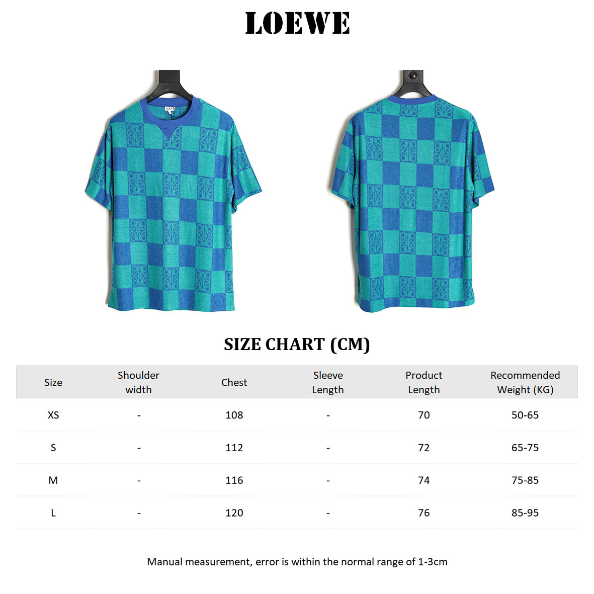 L0ew* 25ss short-sleeved t-shirt