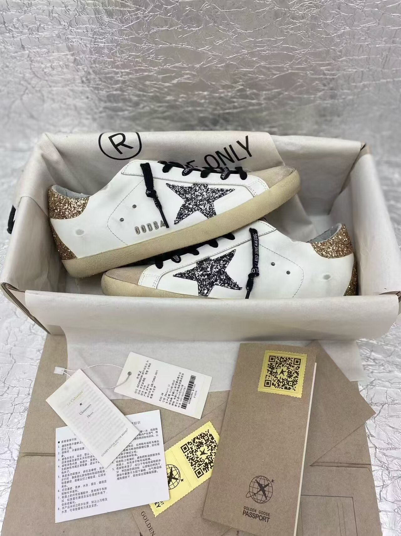 ua golden goose S*per-star sneaker
