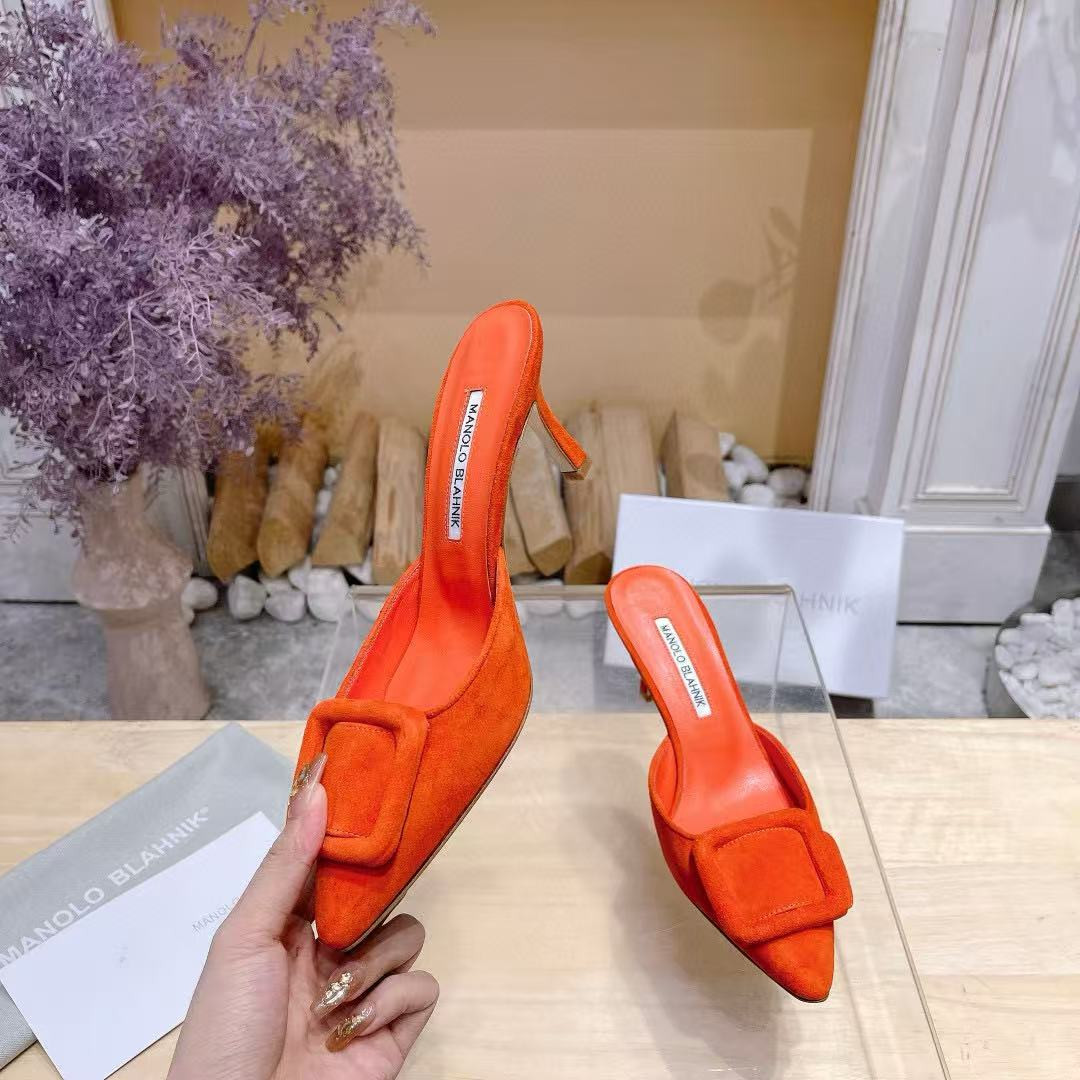 ua man010 B1ahn*k mules 7.5cm