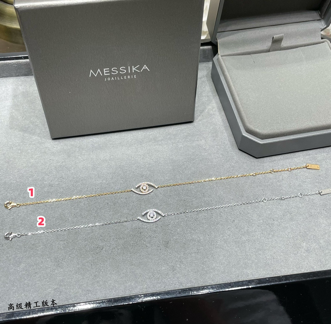 messika full Di*m*nd eye of the soul bracelet