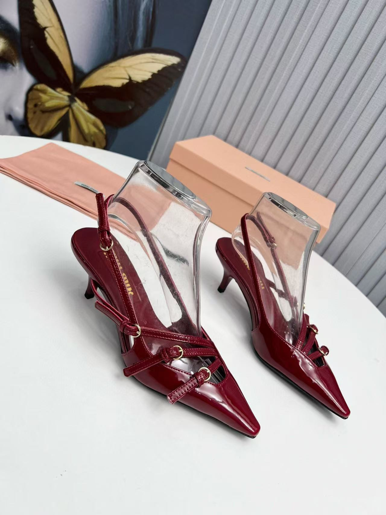 UA Miu Miu Slingbacks with Buckles
