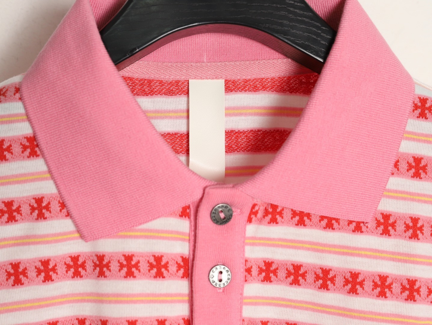 Ch**me He**ts 25fw polo shirt
