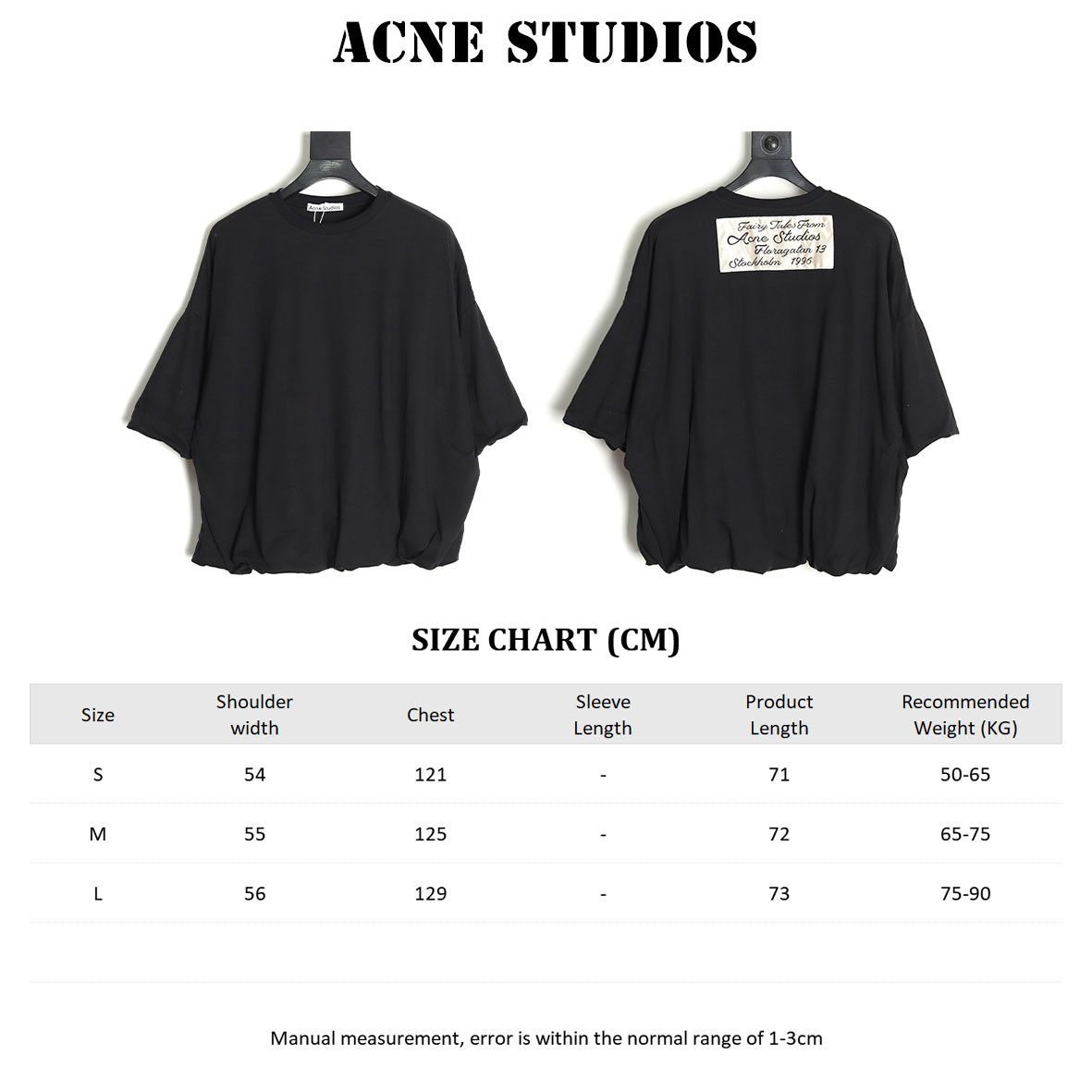 ACNE STUDIOS Short-sleeved T-shirt