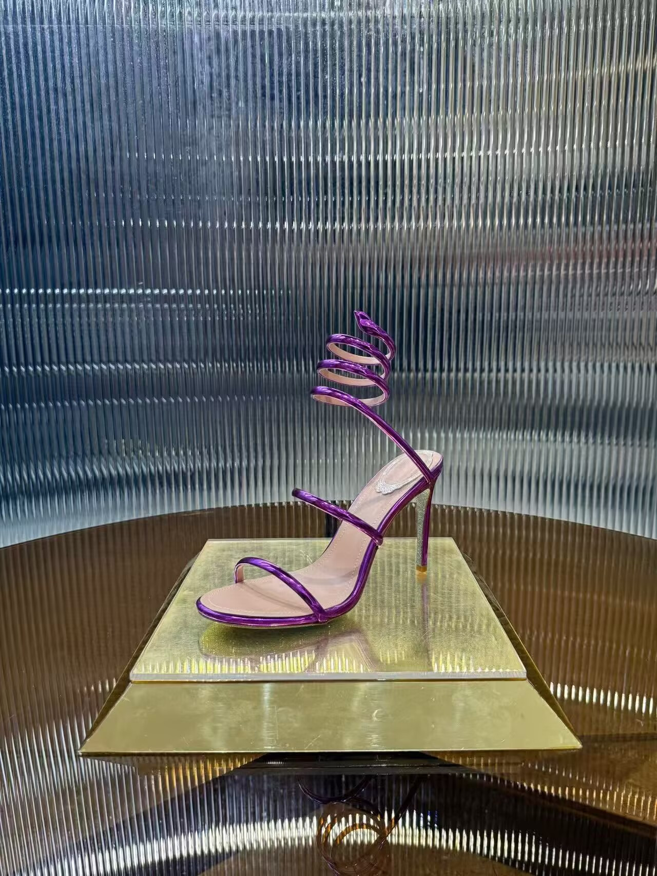 UA RENÉ CAOVILLA Cleo Pumps Sandals 95mm