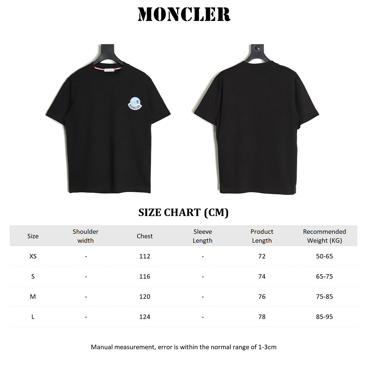 Moncler 25ss Short-sleeved T-shirt