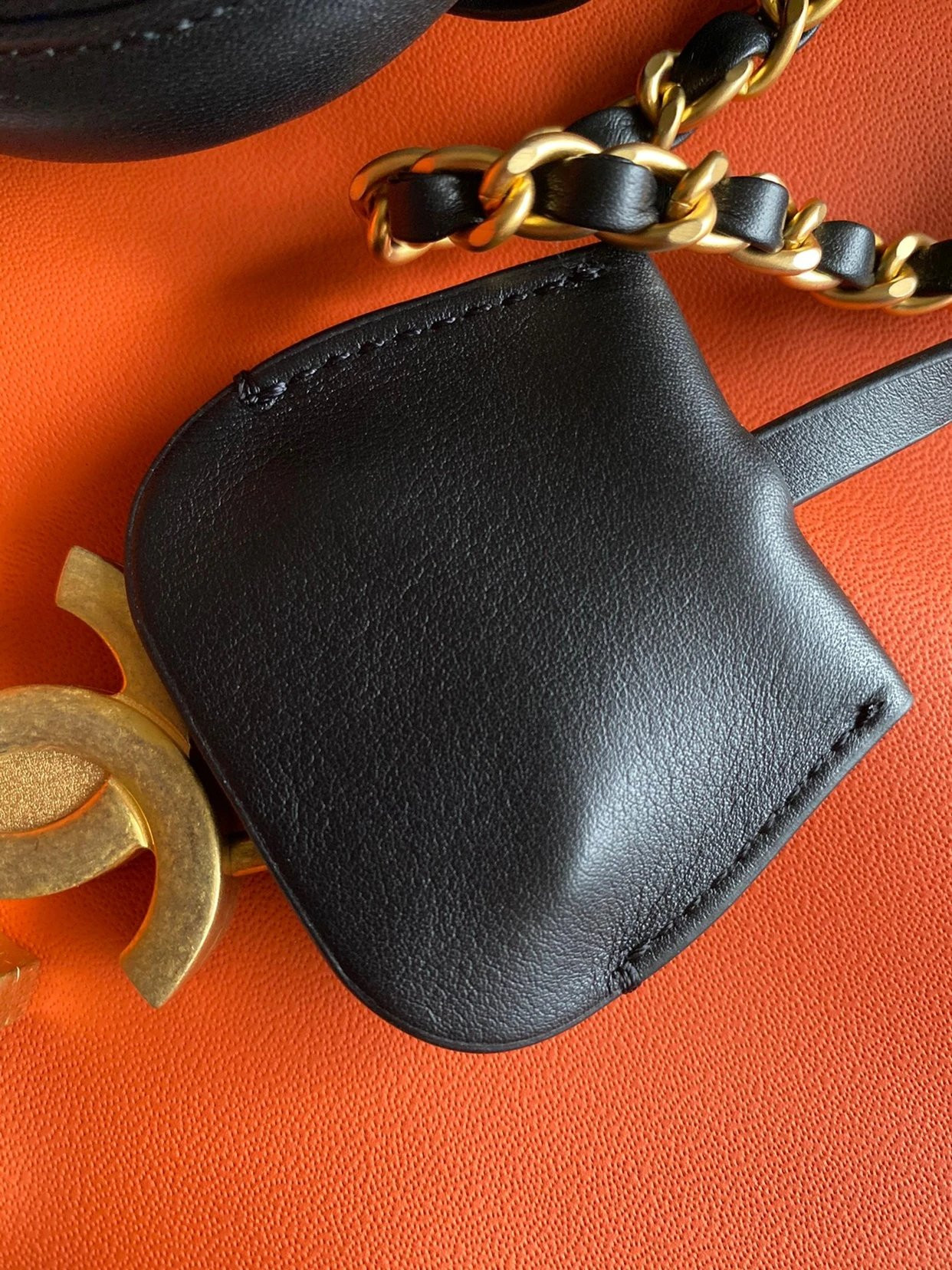 Ch*el vanity case 17x7x13cm