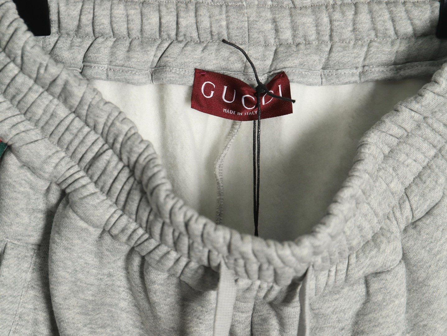 G*u*i guc fleece-lined pants suit