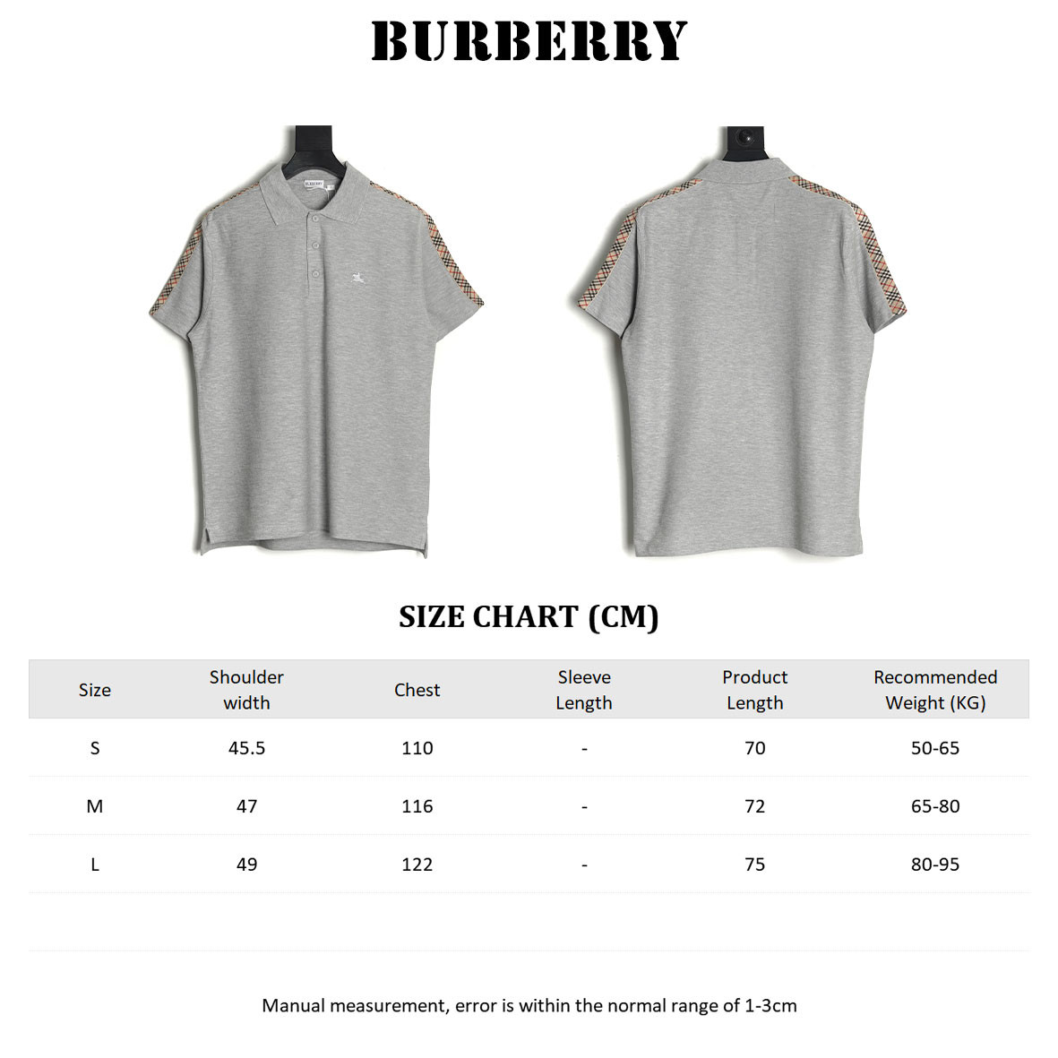 B**rry bbr short-sleeved polo shirt