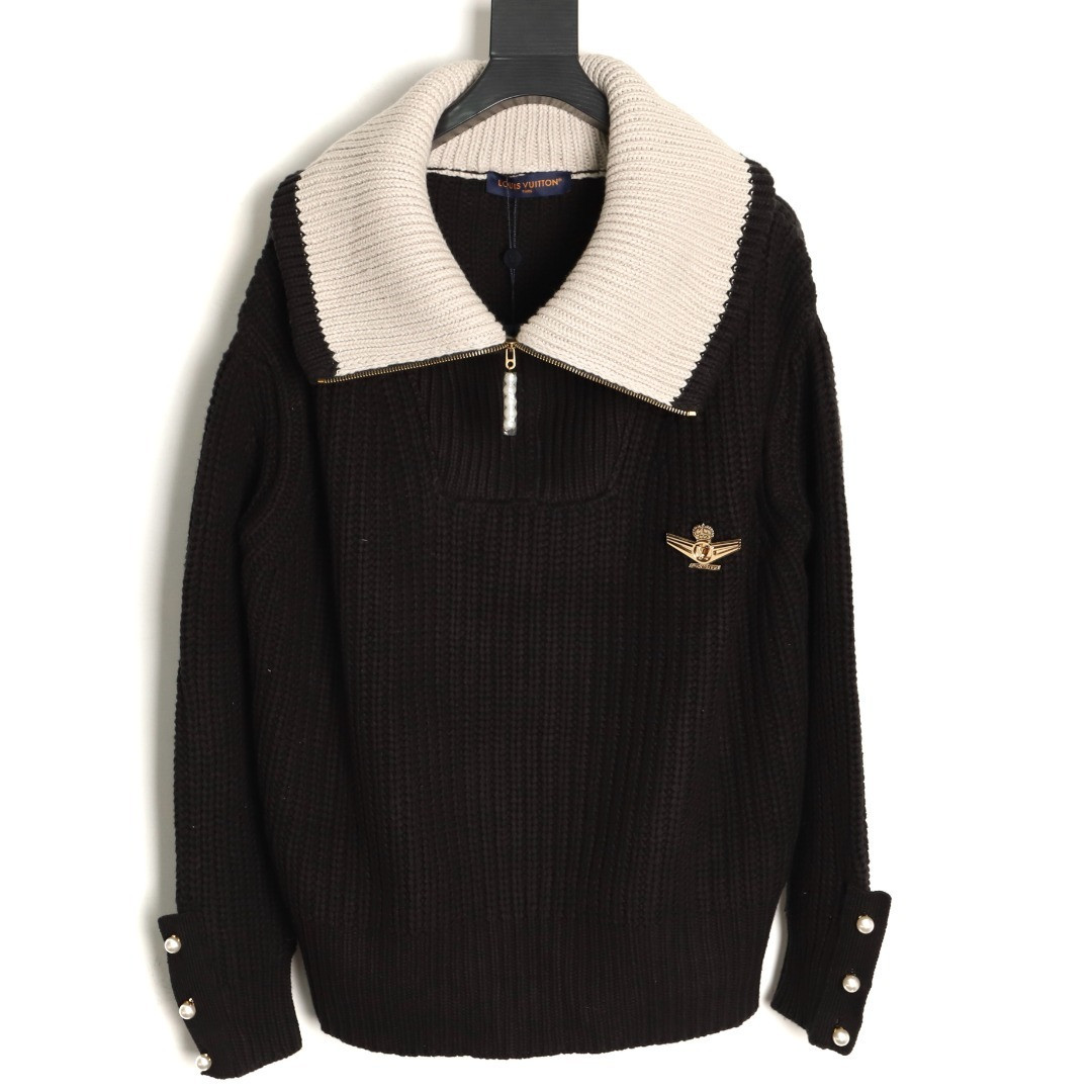 l0*is V*t0n lv knitting sweaters