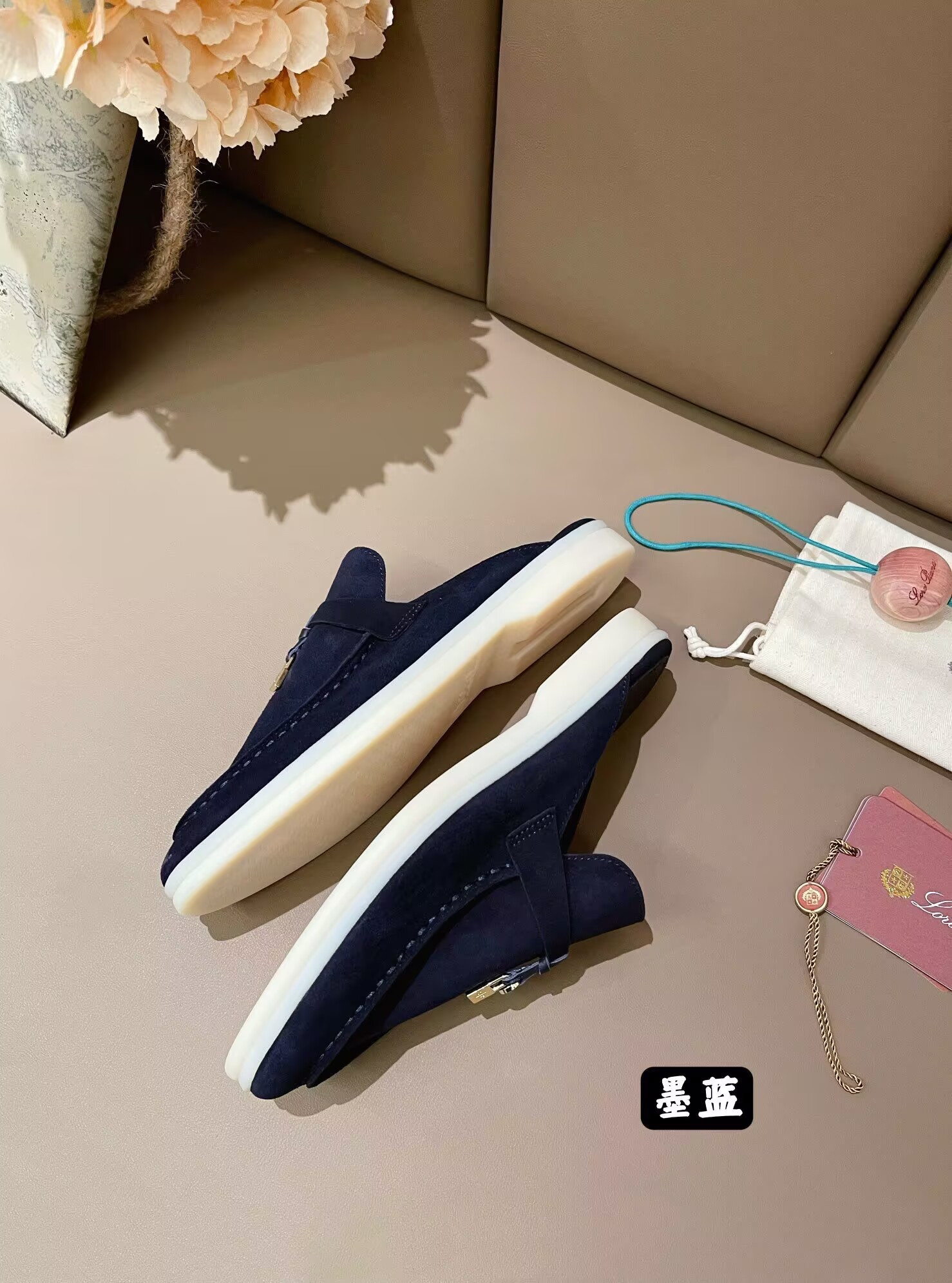 ua L**o p*ana babouche charms walk loafers