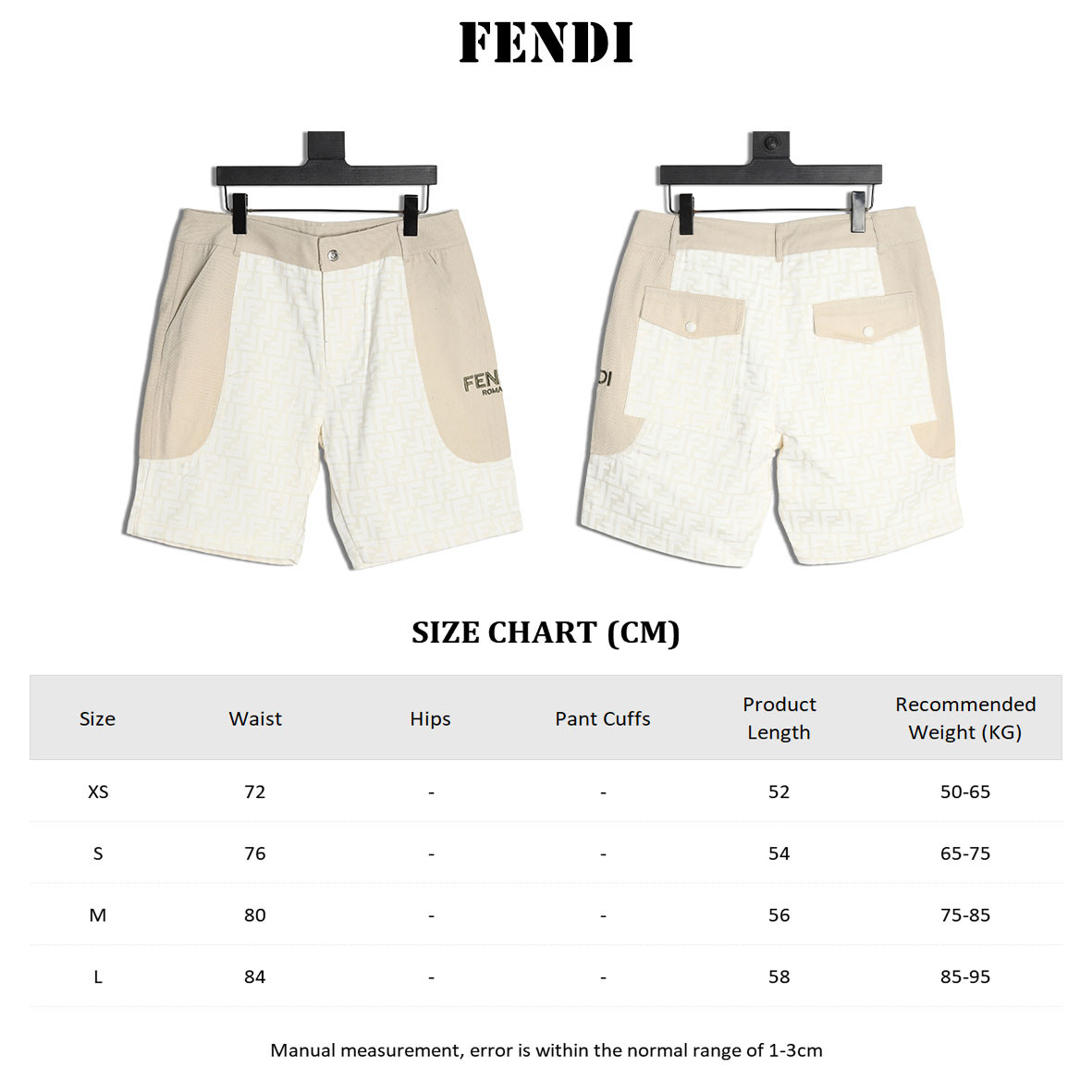 F**di shorts