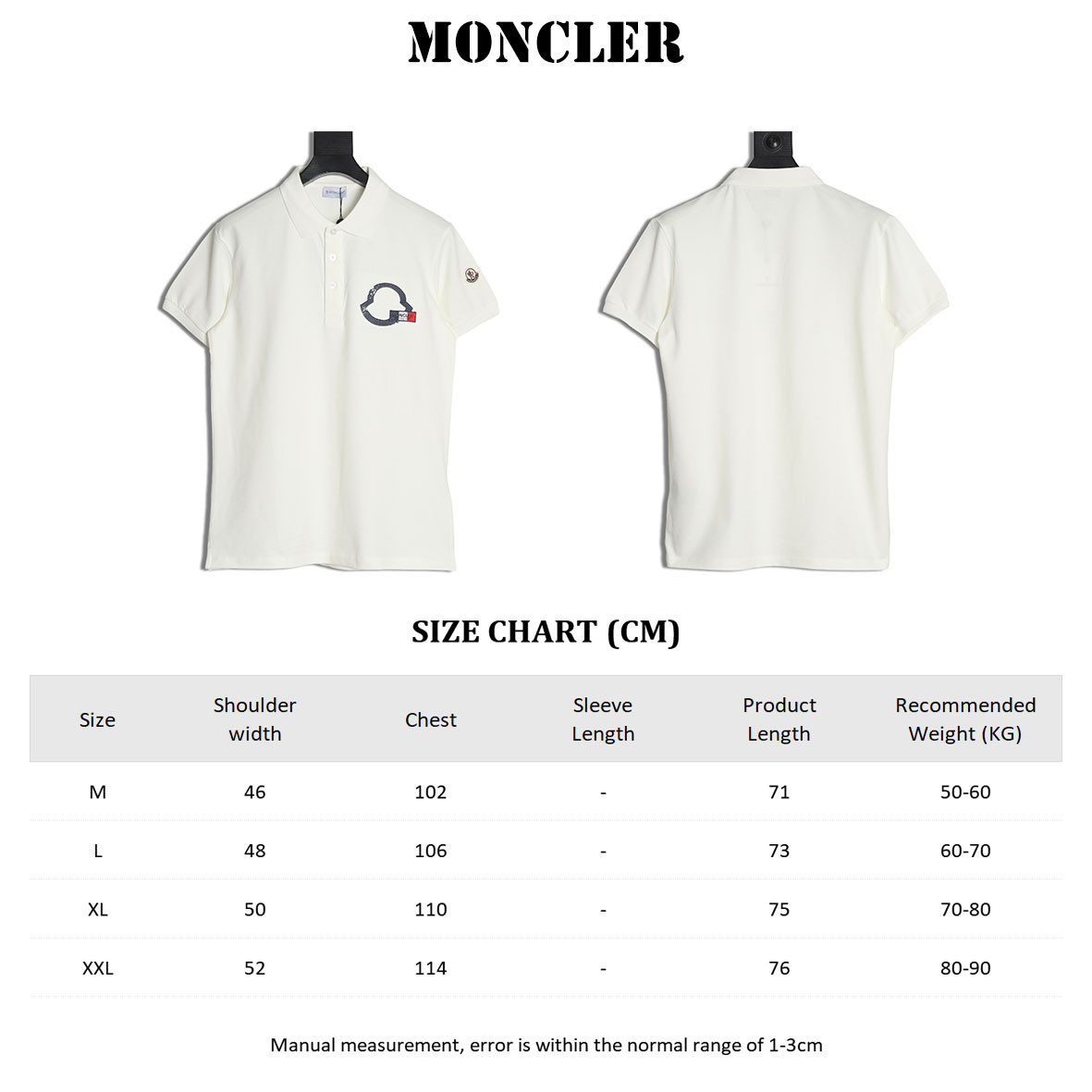 Moncler 25ss Short-sleeved Polo shirt