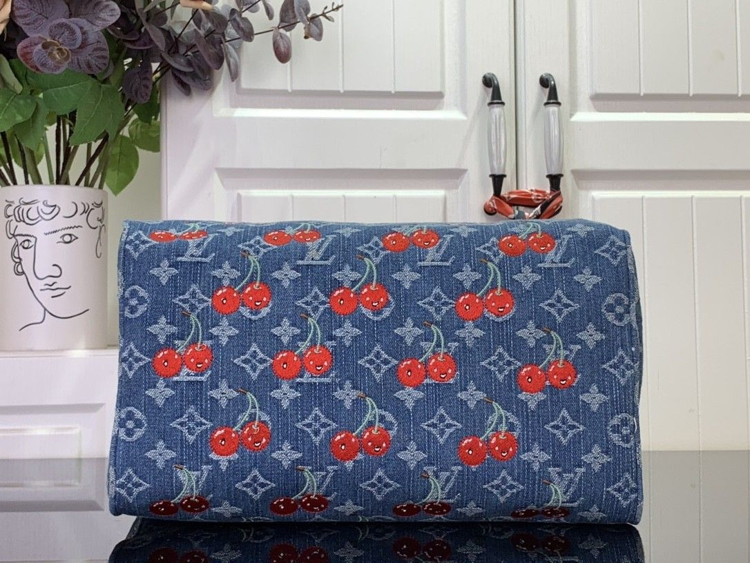 LV x TM Speedy Soft Bandoulière 30 N87627 21x17x30cm