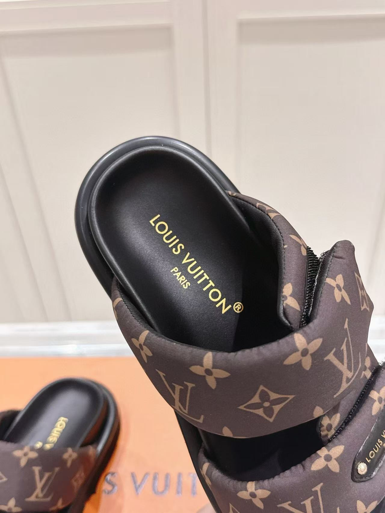 UA LV Pool Pillow Mules