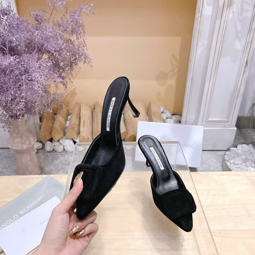 ua man010 B1ahn*k mules 7.5cm