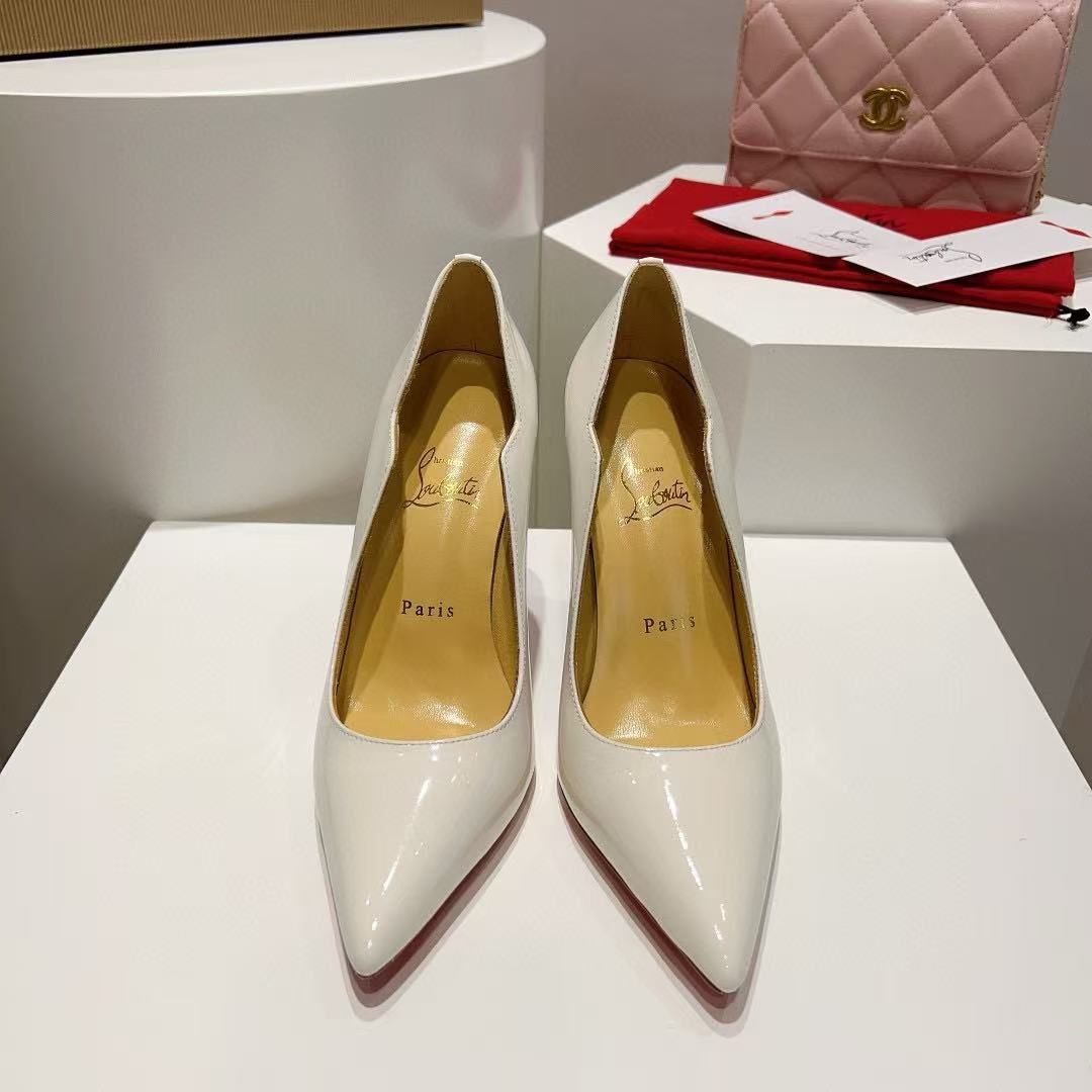 ua Ch**an louboutin hot chick 10cm heel