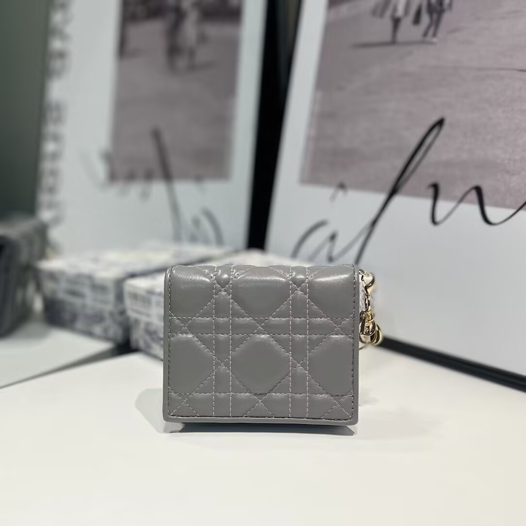 D*or mini lady D*or gardenia wallet 11x9x3cm