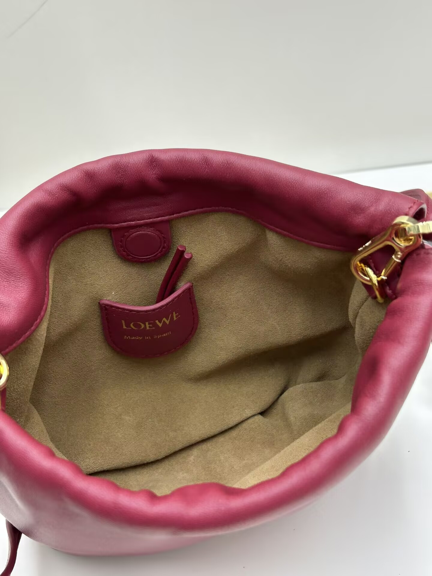 L0ew* flamenco purse 23x5.5x17cm