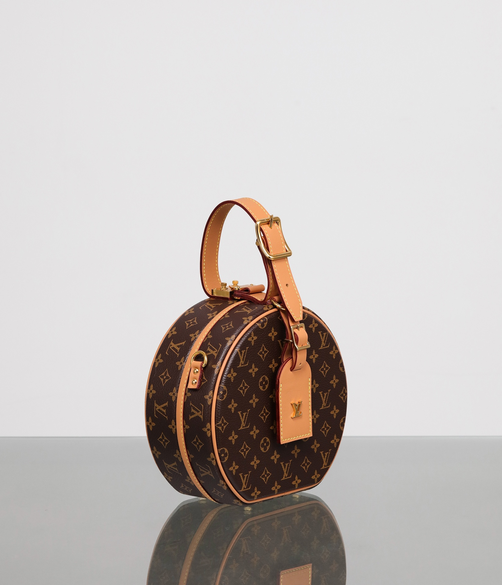 LV Petite Boite Chapeau M43514 6.9 x 6.5 x 3 inches