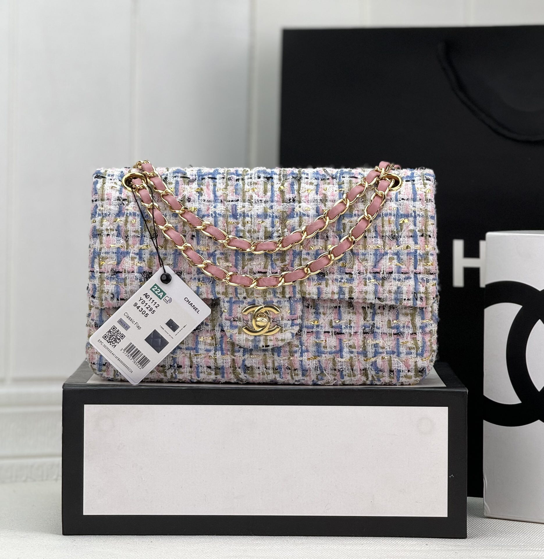 Ch*el mini classic 11.12 handbag 20 12 × 20 × 6 cm