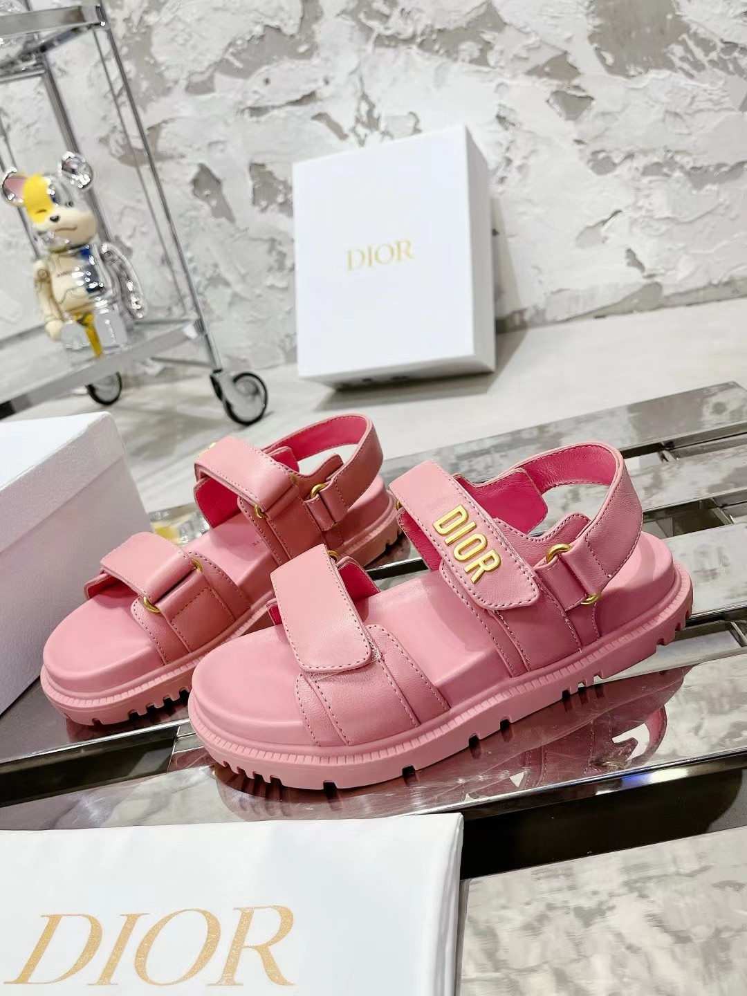 D*or D*oract sandal pink