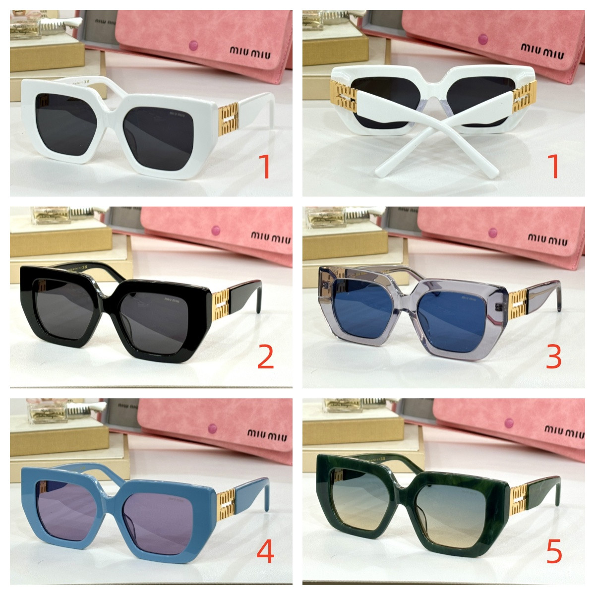 Miu Miu Glasses SMU2730 52-18-142