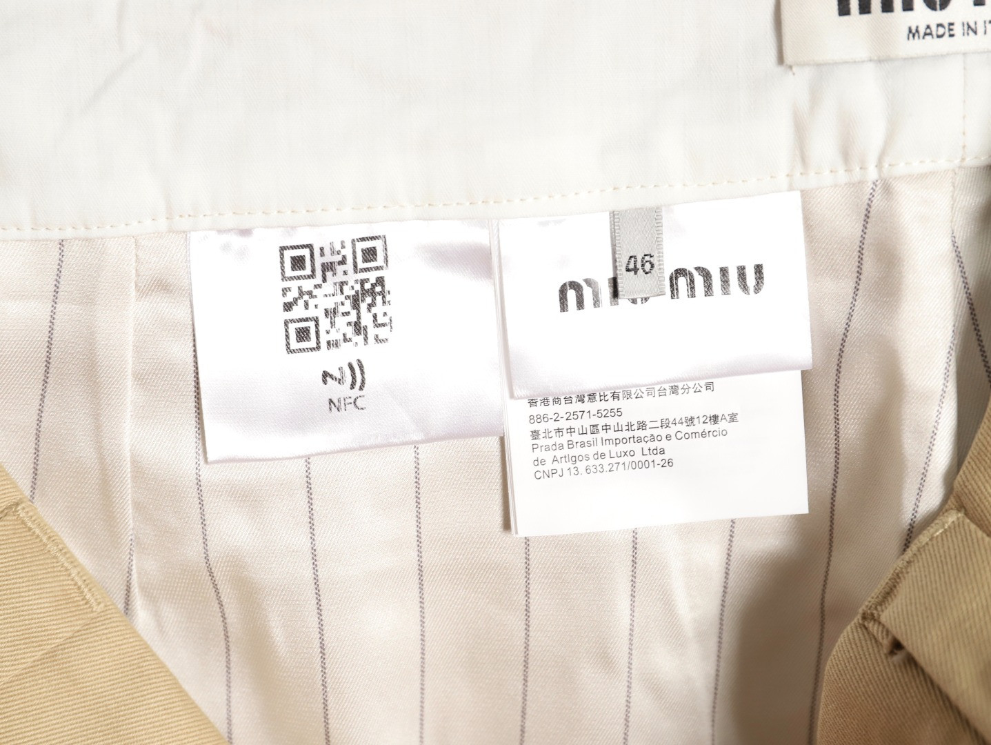 Miu miu 25SS shorts