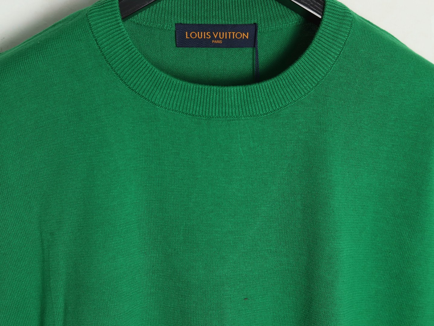 l0*is V*t0n lv 25fw knitting short-sleeved