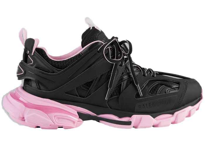 Balenciga Track Black Pink With Led Light