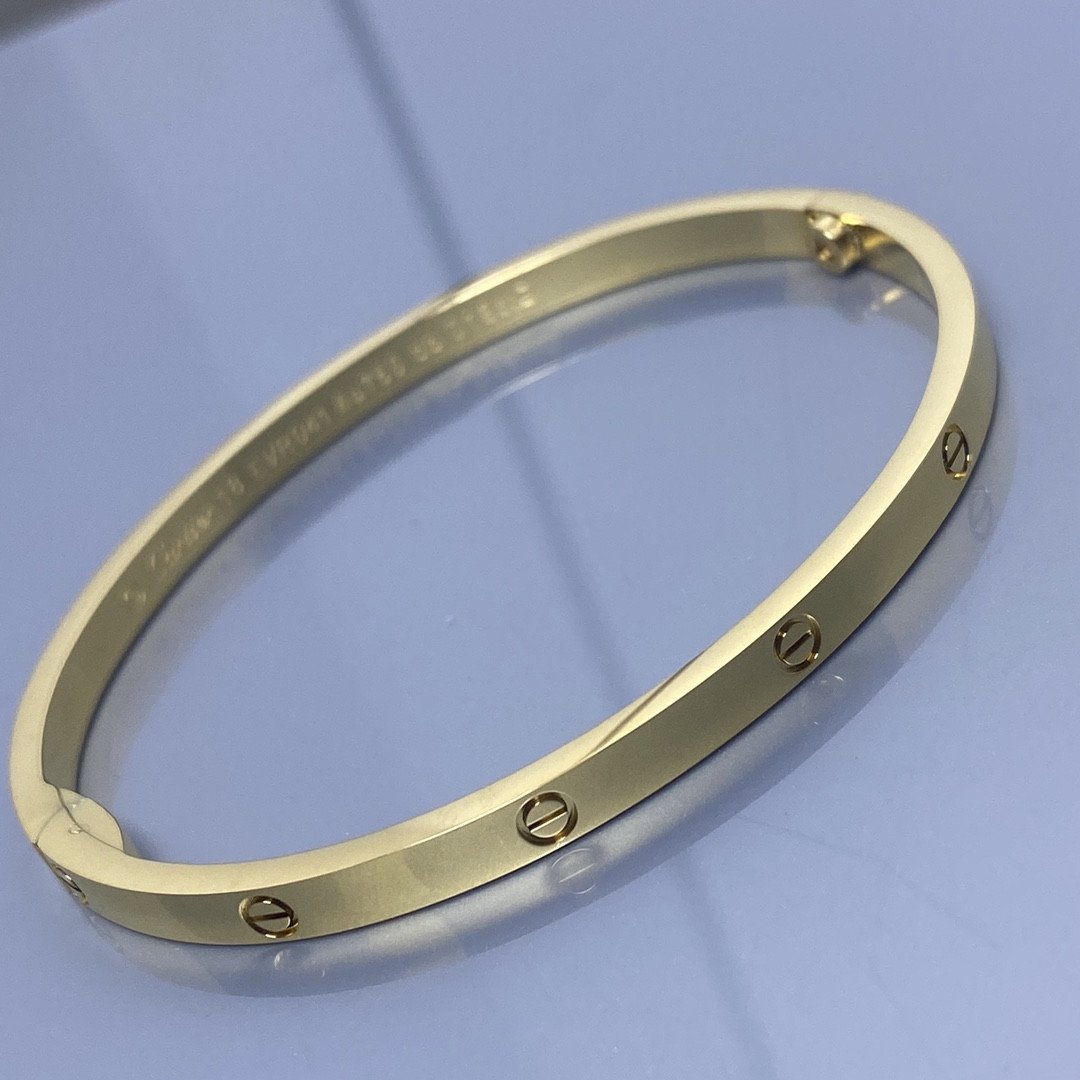 Ca*t*er narrow version bracelet