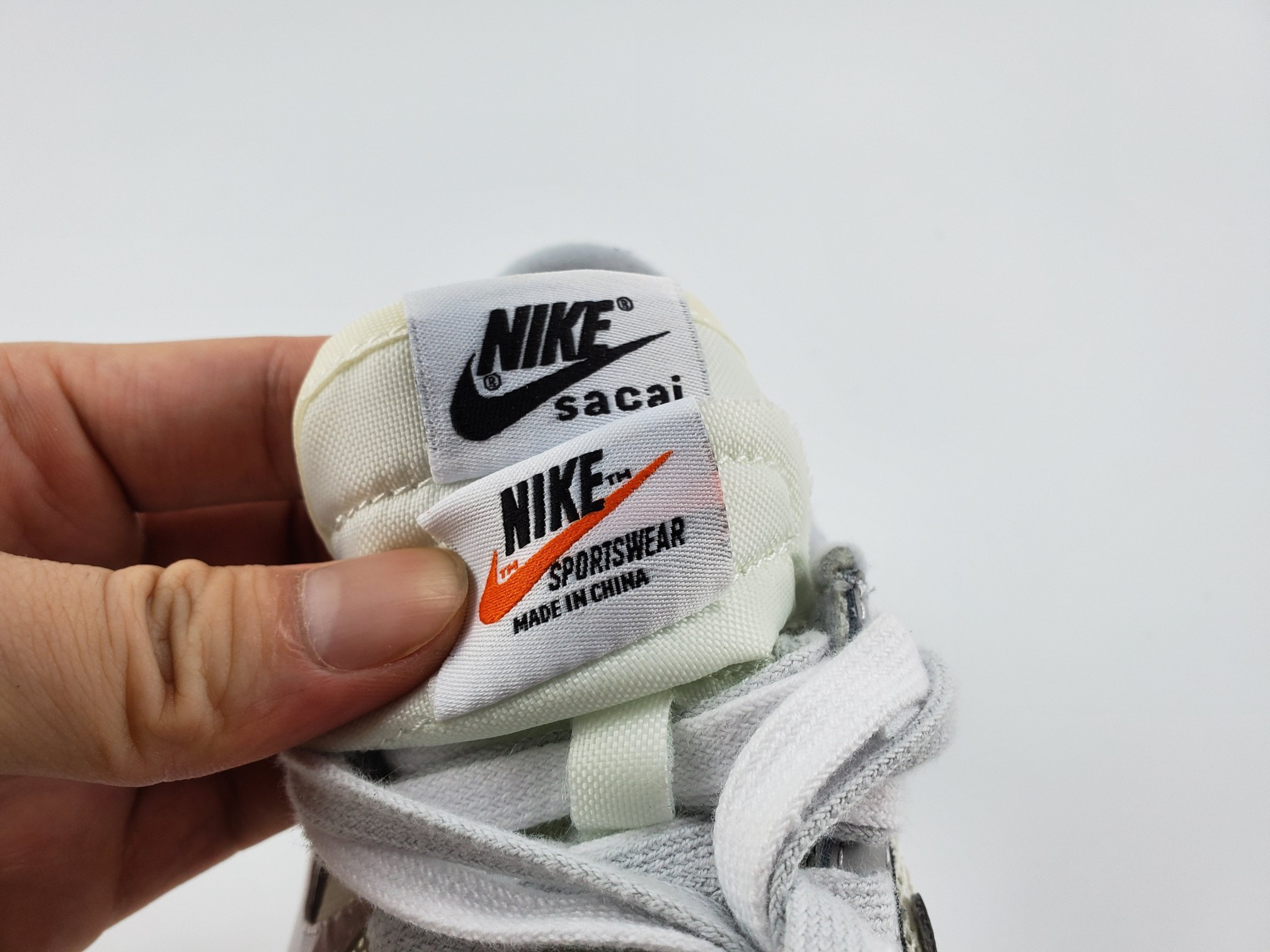 Nike LD Waffle Sacai White Grey
