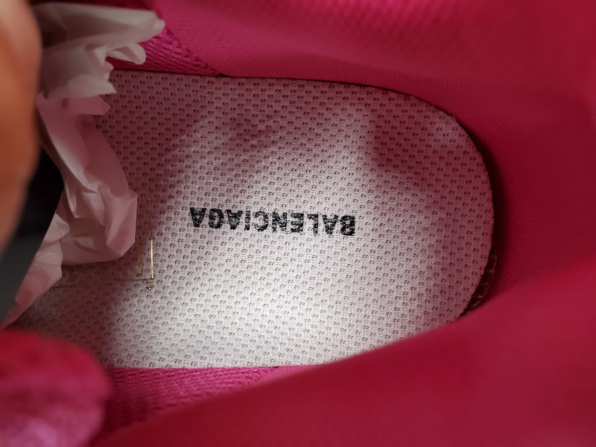 Balenciga Triple S White Pink