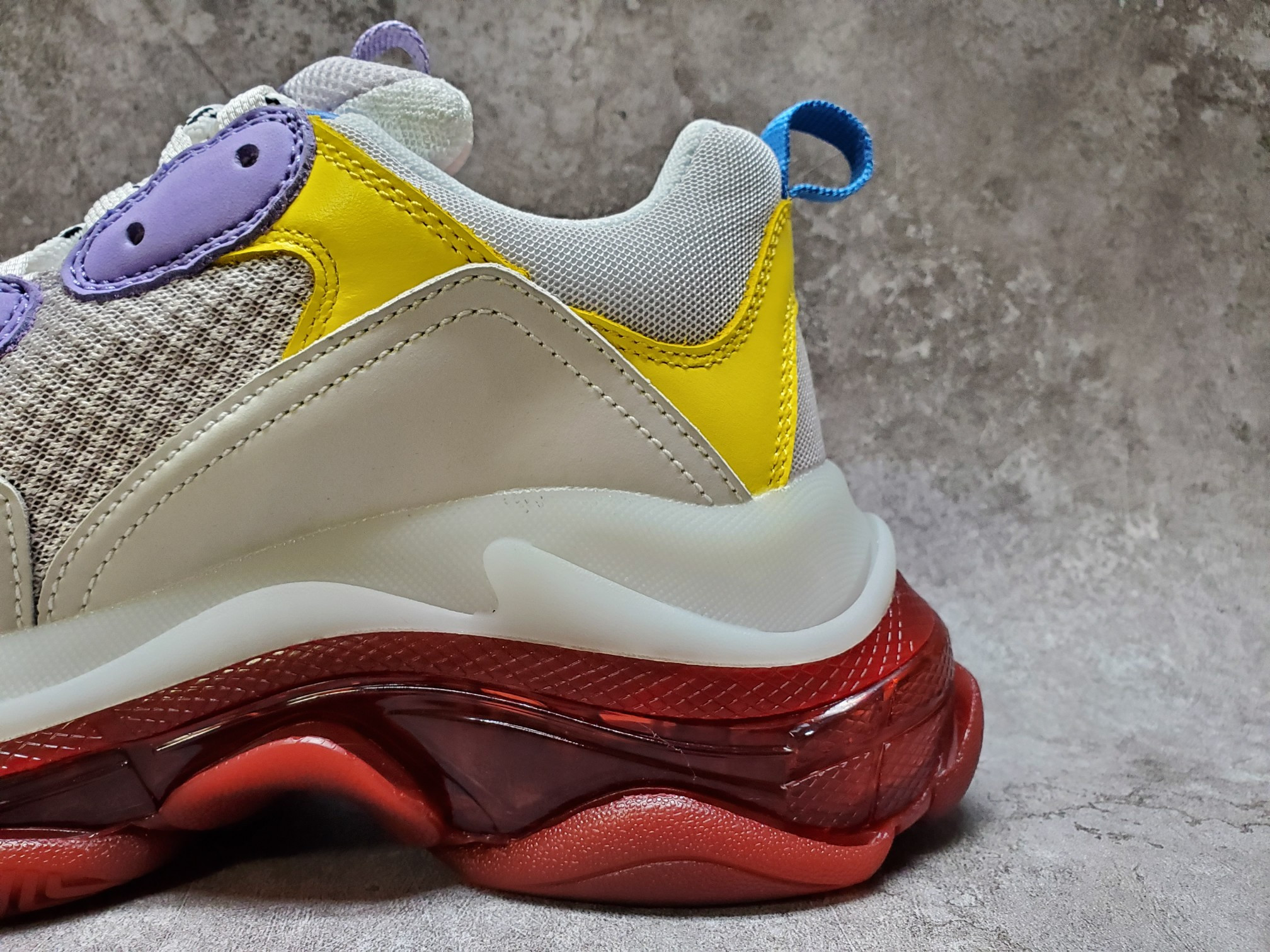 Balenciga Triple S Purple Red