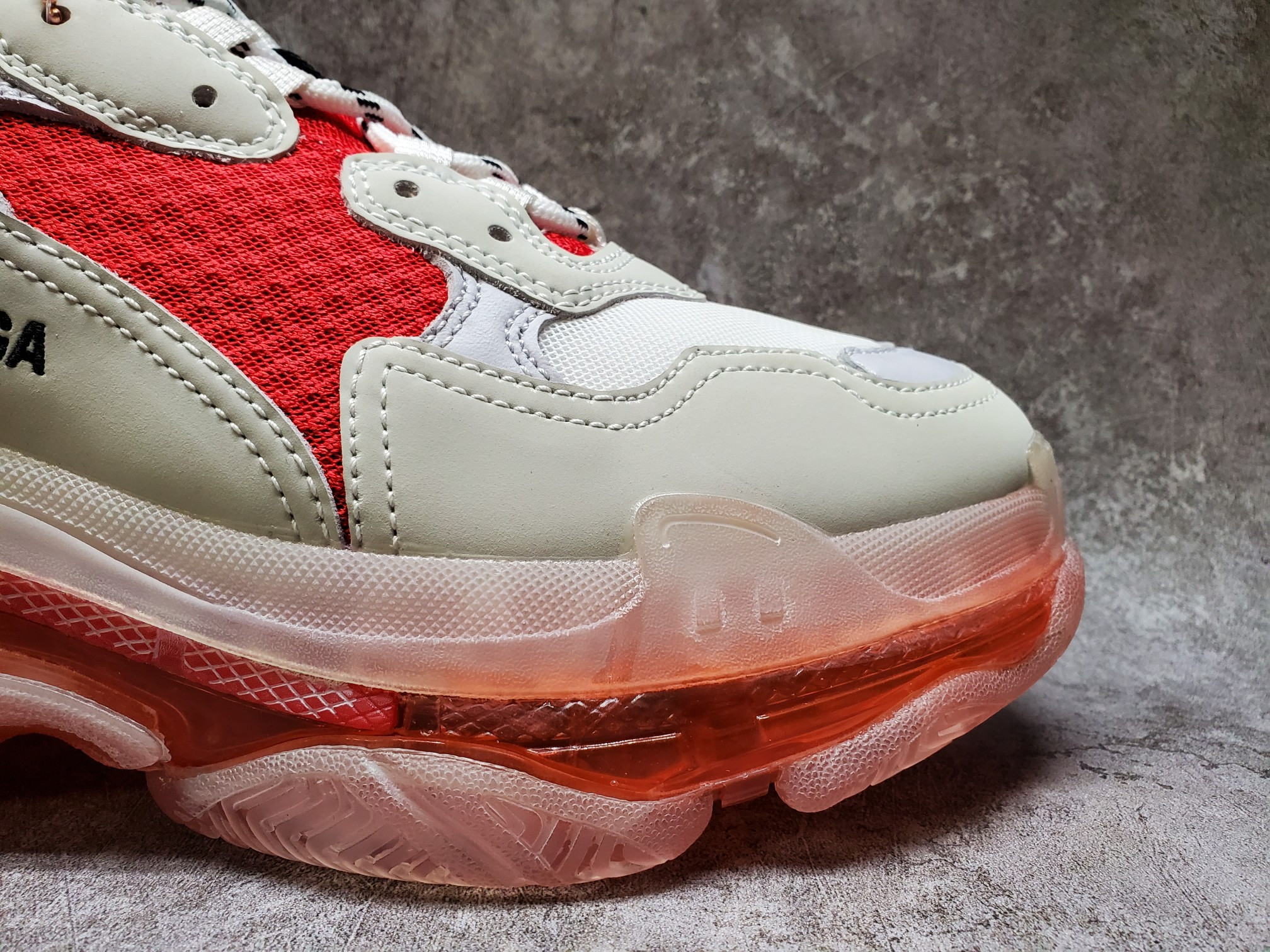Balenciga Triple S Vermillon