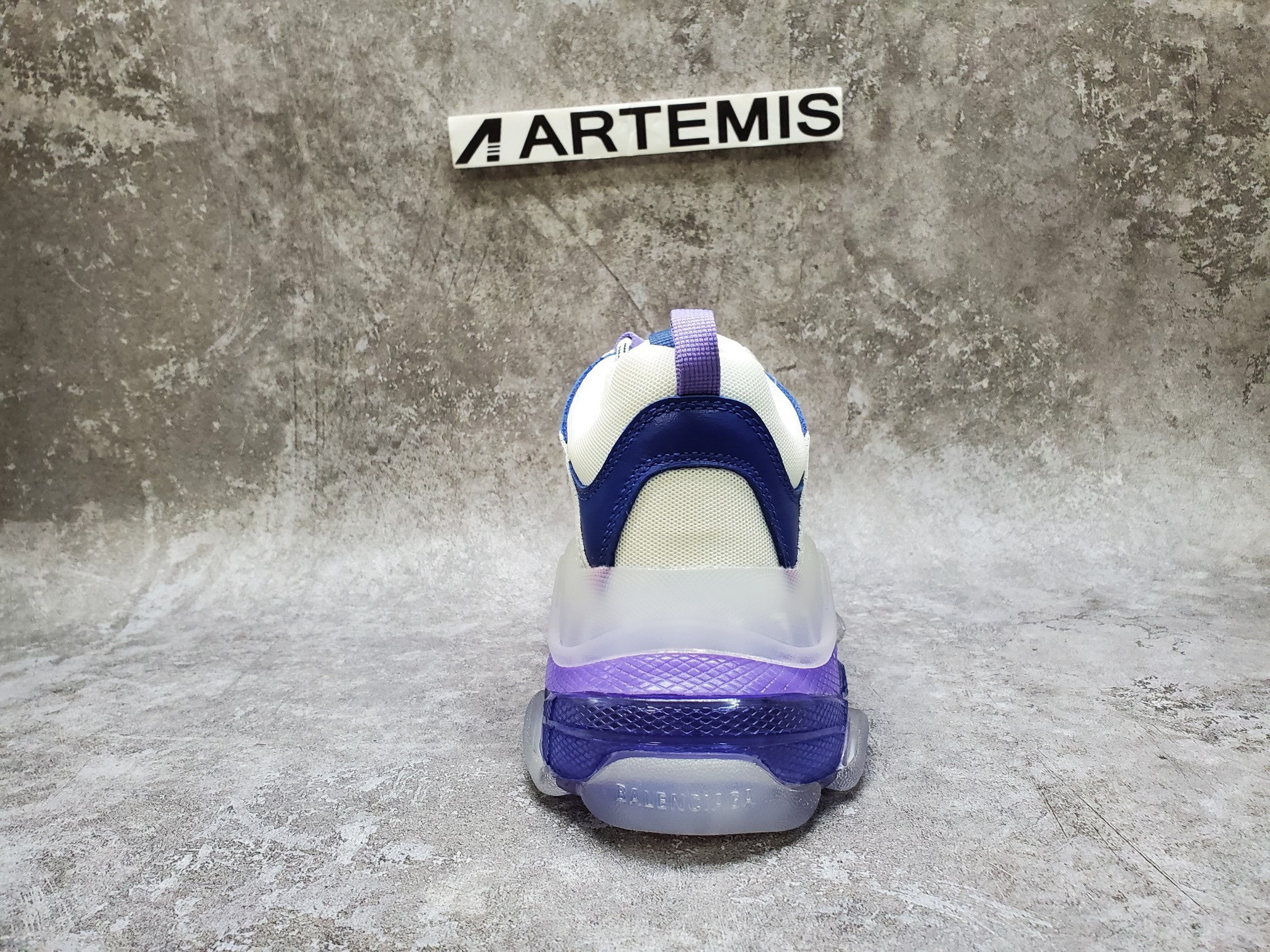 Balenciga Triple S White Purple