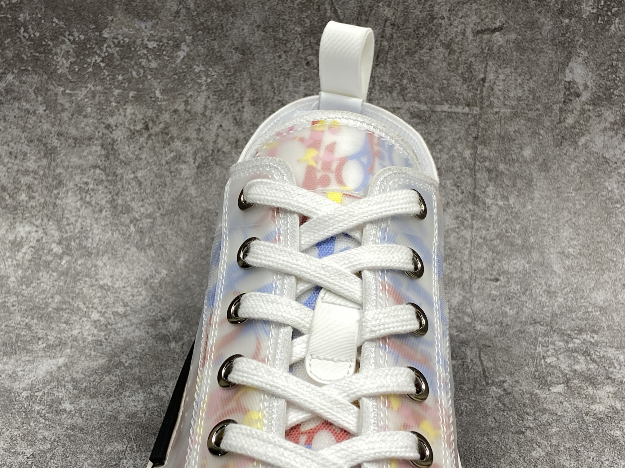 D*or b23 low top multicolor oblique