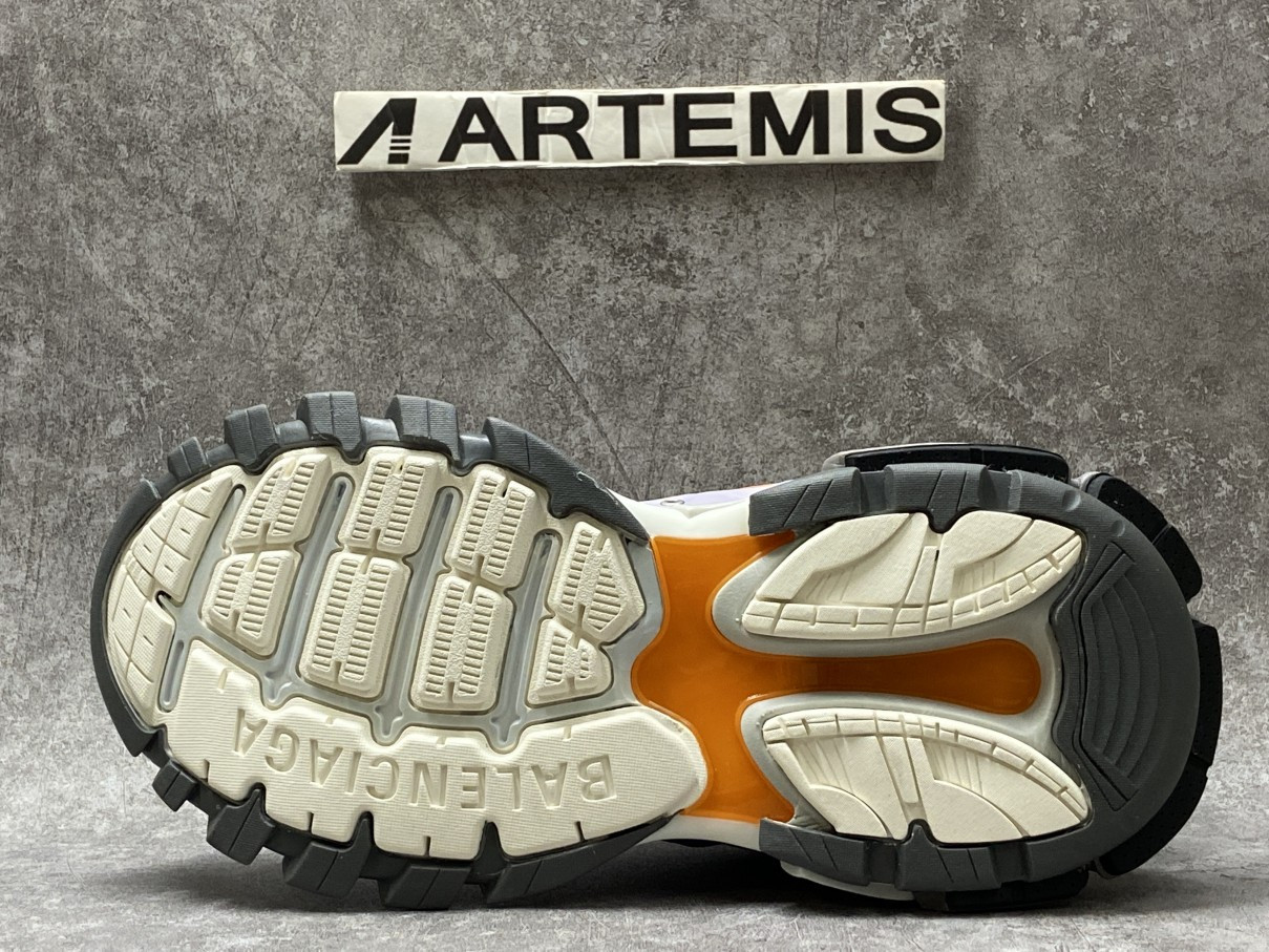 Balenciga Track Grey Orange